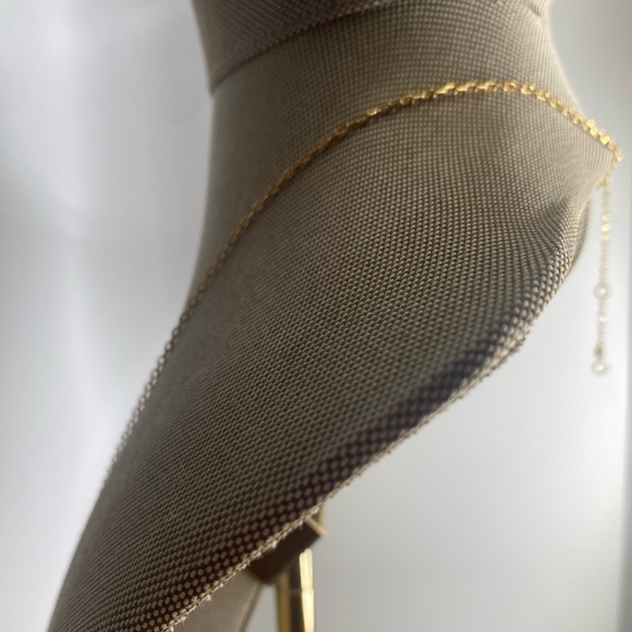 Nordstrom Cubic Zirconia “C” Initial Pendant Adjustable Necklace - Picture 2 of 4